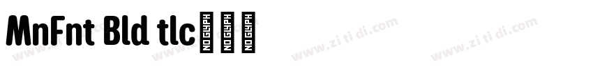 MonFnt23 Bold Italic字体转换